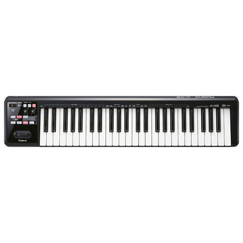 Roland A-49-BK MIDI Keyboard Controller, Black-Easy Music Center