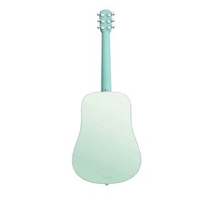 Lava Music BLUE-LAVA-GREEN Blue Lava Touch 36" HPL Acoustic-Electric Smart Guitar w/ AirFlow Bag, Aqua/Mint Green-Easy Music Center