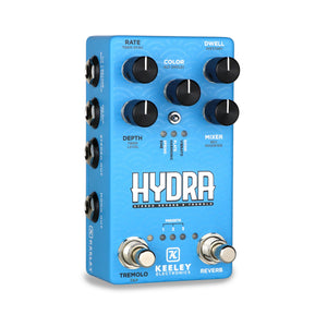 Keeley KHYDRA Hydra Stereo Reverb & Tremolo Pedal-Easy Music Center