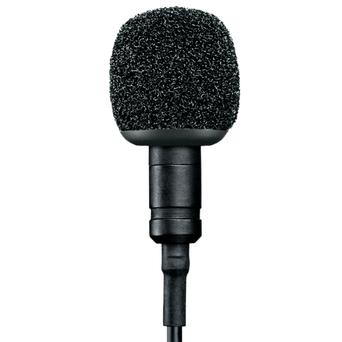 Shure MVL-3.5MM Omnidirectional Lavalier Clip-on Microphone for Mobile-Easy Music Center