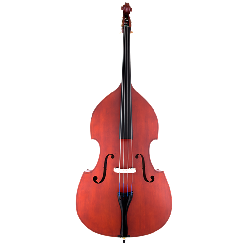Scherl & Roth SR46E3CFH Arietta 3/4 Upright Bass Outfit with Bag and French Bow-Easy Music Center