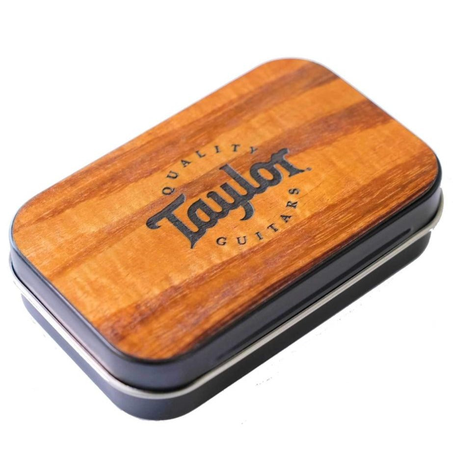 Taylor 2601 Koa Top Pick Tin, Collectable Darktone Series-Easy Music Center