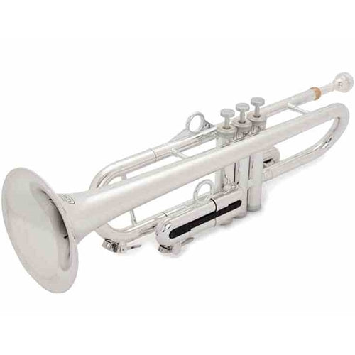 PInstruments PTRUMPET1HTS pTrumpet hyTech polymer Bb Trumpet in silver-Easy Music Center