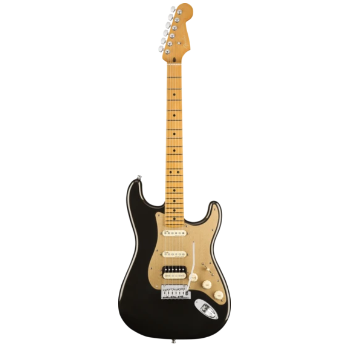 Fender 011-8022-790 American Ultra Strat HSS Electric Guitar, Texas Tea-Easy Music Center