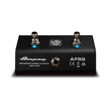 Load image into Gallery viewer, Ampeg AFS2 2-Button Foot Switch, Latching, Includes 10&#39; TRS cable-Easy Music Center

