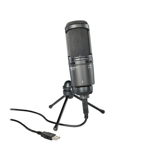 Audio-Technica Audio-technica AT2020USB+ Cardioid Condenser USB Microphone - Easy Music Center