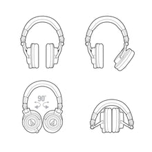 Load image into Gallery viewer, Audio-Technica Audio-technica ATH-M50X Pro Closed-back Headphone, Full - Easy Music Center
