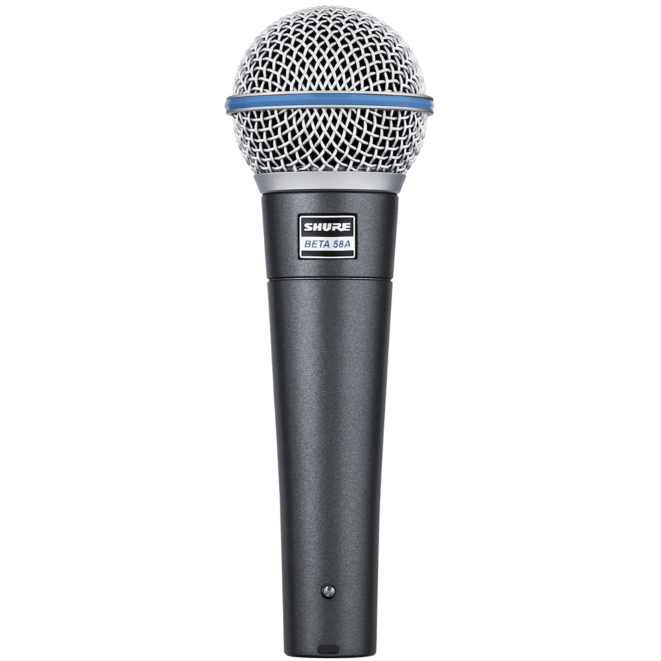 Shure BETA58A Dynamic Supercardioid Handheld Microphone
