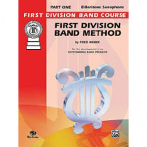 Alfred FDL00011A First Division Method Book 1 - Bari Sax-Easy Music Center