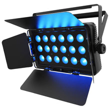 Load image into Gallery viewer, Chauvet SLIMBANKQ18ILS Quad ColorLED Wash Light w/ Brilliant Eye Candy Effect and ILS-Easy Music Center
