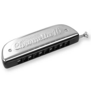 Hohner 253-C Chrometta 10 - Chromatic Harmonica-Easy Music Center