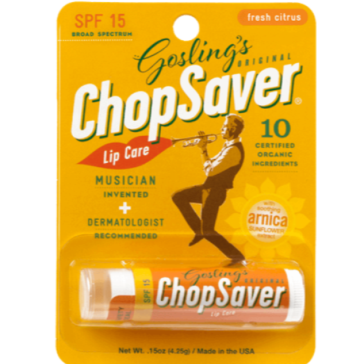 Chopsaver CHPS Gold SPF 15 Lip Care-Easy Music Center