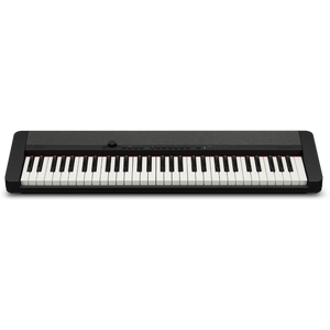 Casio CT-S1BK 61-Key Ultra-Portable Keyboard w/ 61 AiX Sounds, Black-Easy Music Center