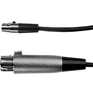 Shure WA310 XLRF to TA4F Cable, 4ft-Easy Music Center
