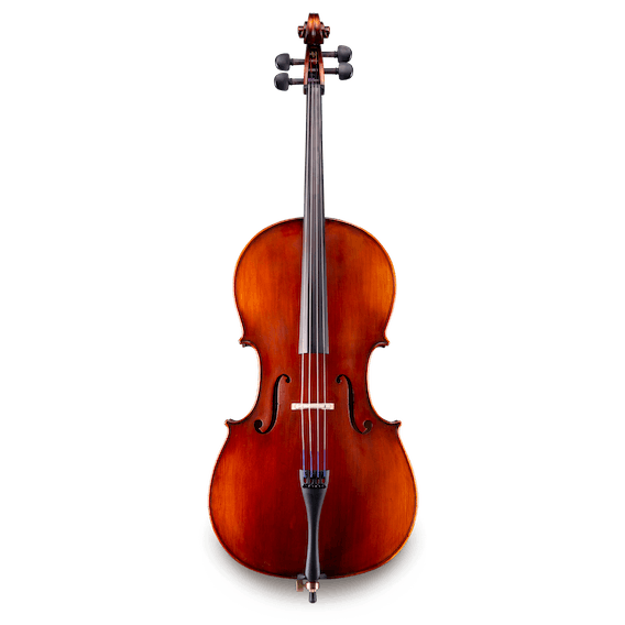 Eastman VC95SCB-4/4 Samuel Eastman 4/4 Cello Outfit, student, carved top, laminate back and ribs-Easy Music Center