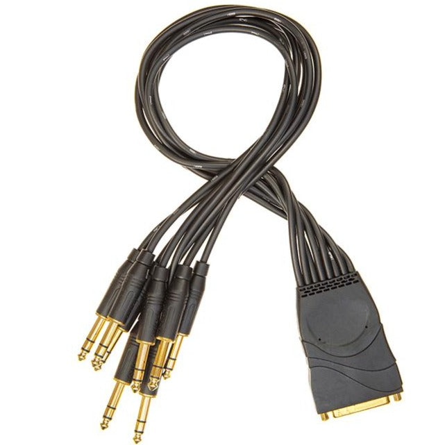 D'addario PW-TRSB-01 Modular Snake Cable (8 Channel TRS Female to DB25 Breakout Connector)-Easy Music Center