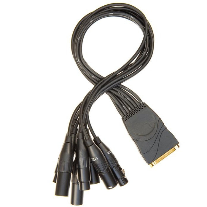 D'addario PW-XLRMB-01 Modular Snake Cable (8 Channel XLR Male to DB25 Breakout Connector)-Easy Music Center