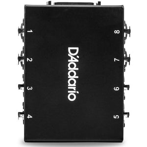 D'addario PW-XLRSB-01 Modular Snake System Stage Box (8 Channel XLR/TRS Combo to DB25 Breakout Connector)-Easy Music Center
