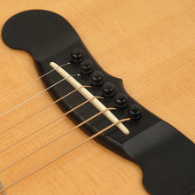 Load image into Gallery viewer, D&#39;Addario PWPS2 Ebony Bridge Pins with End Pin Set, Abalone Inlay-Easy Music Center
