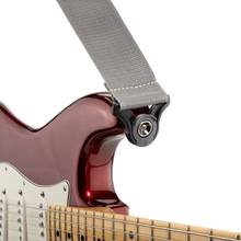 Load image into Gallery viewer, D&#39;addario PWSAL405 Auto Lock Polypro Guitar Strap, Silver-Easy Music Center
