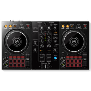 Pioneer DDJ-400 DJ controller for Rekordbox dj & DJC-B1 Soft Case Bundle-Easy Music Center
