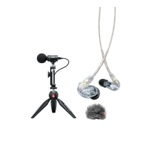 Load image into Gallery viewer, Shure MV88+SE215-CL Portable Videography Kit-Easy Music Center
