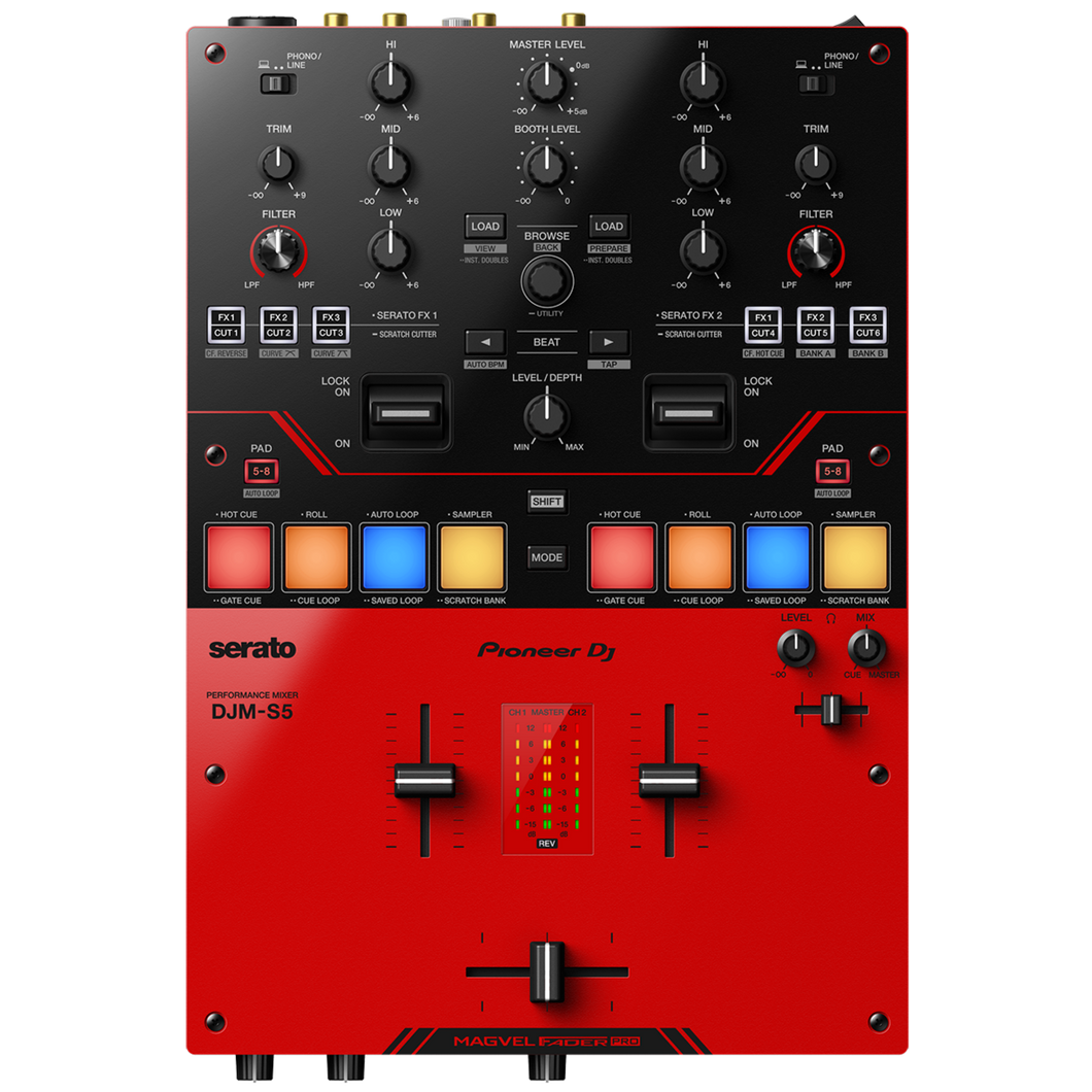 DJM-S7 - Scratch-style 2-channel performance DJ mixer (Black)
