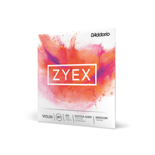 Load image into Gallery viewer, D&#39;addario DZ310A-4/4M Zyex Violin Set Aluminum Wound D 4/4 Med-Easy Music Center
