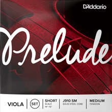 Load image into Gallery viewer, D&#39;addario J910-SM Prelude VLA String Set, short scale, medium tension-Easy Music Center
