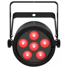 Load image into Gallery viewer, Chauvet SLIMPARQ6ILS Low-Profile 6-LED PAR Light w/ RGBA and ILS-Easy Music Center
