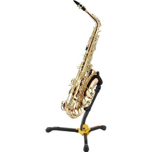 Load image into Gallery viewer, Hercules DS530BB Alto/Tenor Sax Stand with Bag-Easy Music Center
