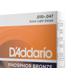 Load image into Gallery viewer, D&#39;addario EJ15 Phosphor Bronze Acoustic Guitar Strings, Extra Light, 10-47-Easy Music Center
