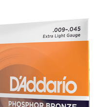 Load image into Gallery viewer, D&#39;Addario EJ41 12-String Phosphor Bronze Acoustic Guitar Strings, Extra Light, 9-45-Easy Music Center
