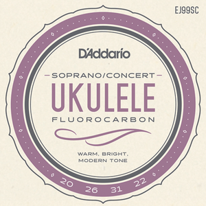 D'Addario EJ99SC Pro-Arté Carbon Ukulele Strings, Soprano / Concert-Easy Music Center