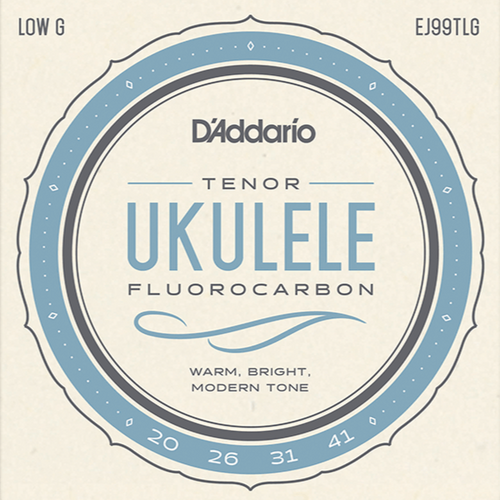 D'Addario EJ99TLG Pro-Arté Carbon Ukulele Strings, Tenor Low G-Easy Music Center