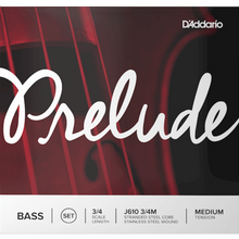 Load image into Gallery viewer, D&#39;addario J610-3/4M Prelude Bass Set 3/4-Easy Music Center
