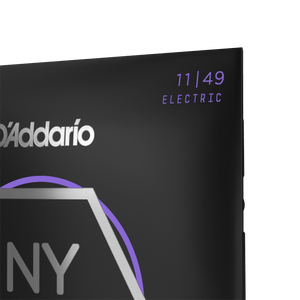 D'Addario NYXL1149 Nickel Wound Electric Guitar Strings, Medium, 11-49-Easy Music Center