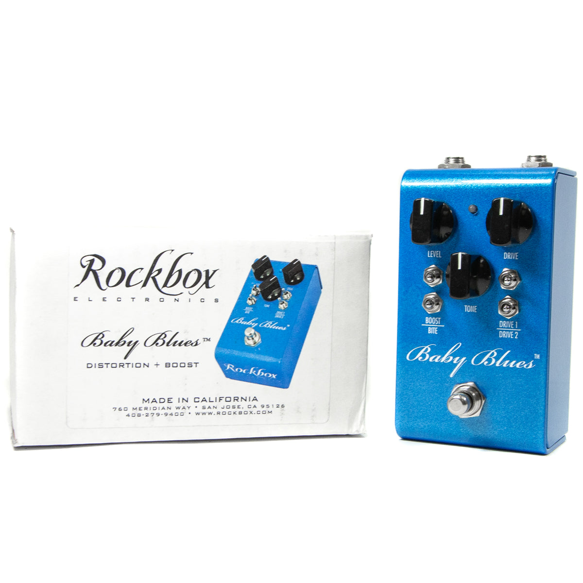 Rockbox BABYBLUE Baby Blues Distortion/Boost