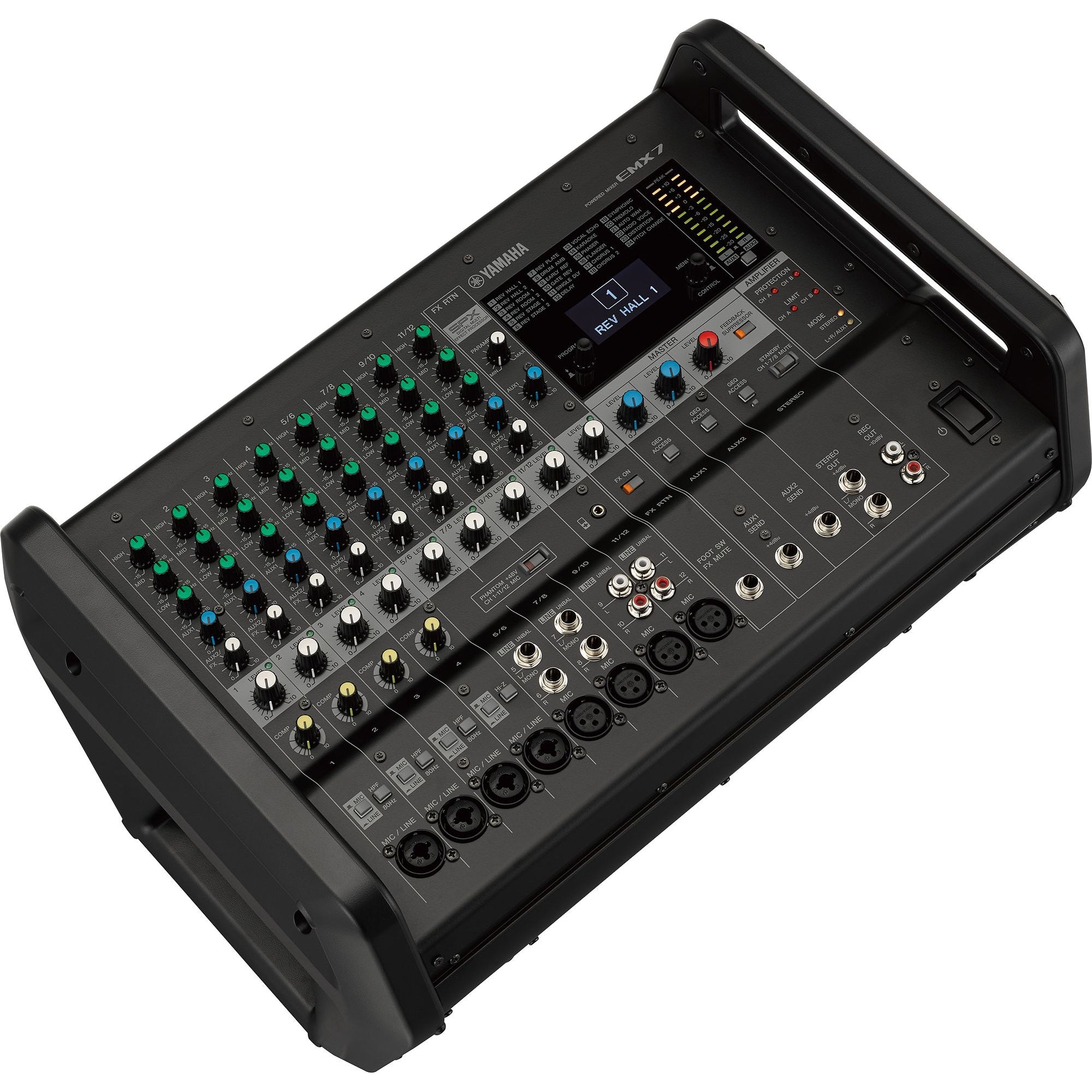 Yamaha EMX7 Powered Mixer – Easy Music Center