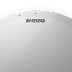 Evans B14DRY 14" Snare Batter, Genera Dry-Easy Music Center