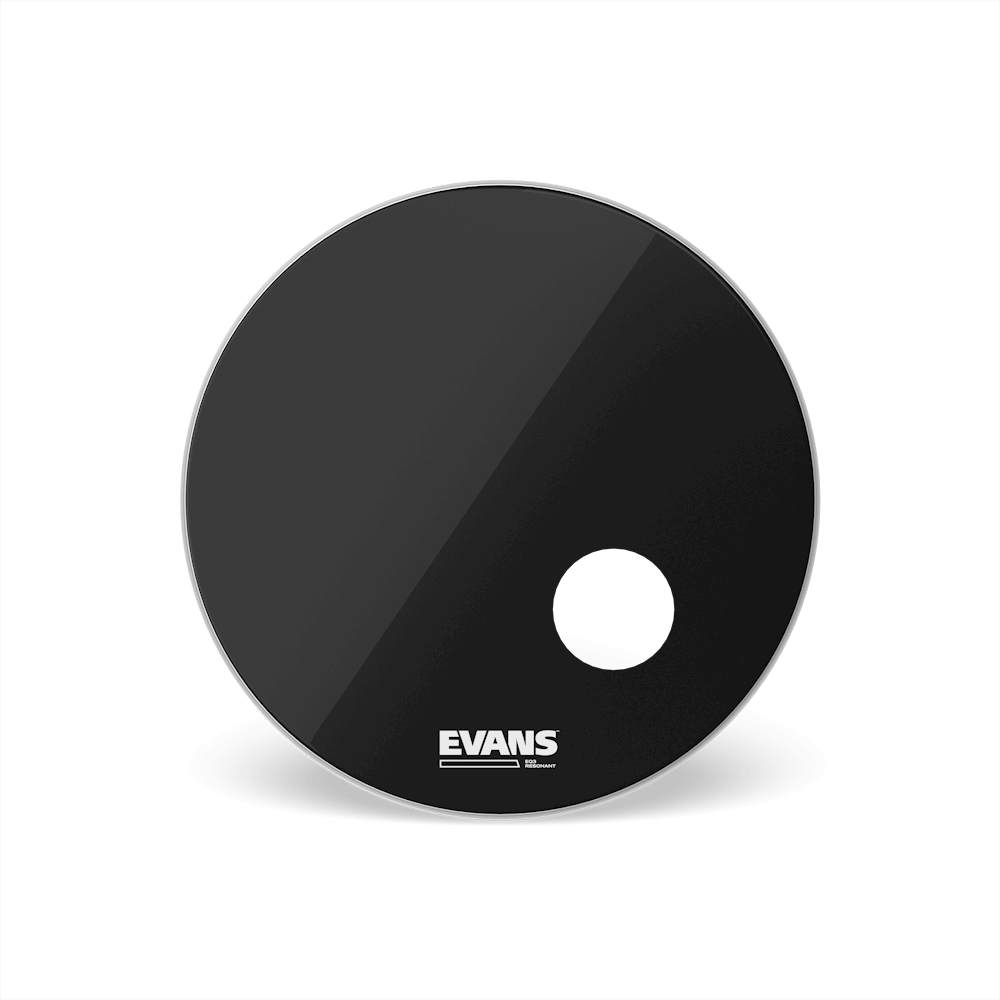 Evans EQ3 Resonant Beschichtet Weiß Bassdrum Head, 20 Zoll