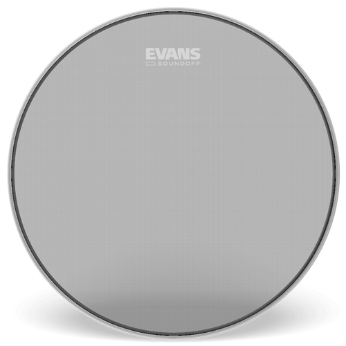 Evans BD22SO1 SoundOff Bass Drumhead, 22 inch-Easy Music Center