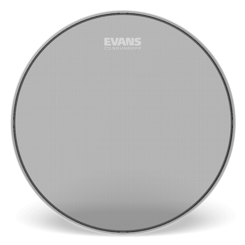 Evans BD18SO1 SoundOff Bass Drumhead, 18 inch-Easy Music Center