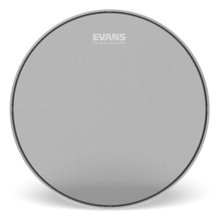 Evans BD18SO1 SoundOff Bass Drumhead, 18 inch-Easy Music Center