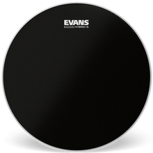 Load image into Gallery viewer, Evans SB14MHSB 14&quot; HYBRID-S Snare Side Marching Drumhead, Black-Easy Music Center
