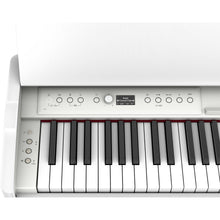 Load image into Gallery viewer, Roland F701-WH 88-Key Compact Upright Style Digital Piano w/ Bench, White-Easy Music Center
