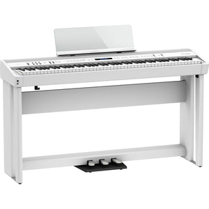 Roland FP-90X-WH 88-key Premium Digital Piano, White-Easy Music Center