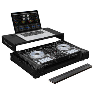 Odyssey FZGSPIDDJSR2BL Black Label DJ Controller Case w/ Glide - Fits DDJ-SR2-Easy Music Center