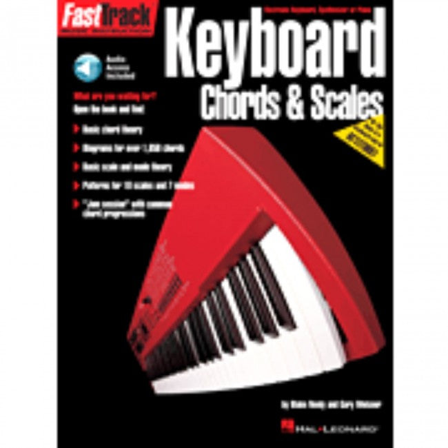Hal Leonard HL00697292 Keyboard Chords & Scales-Easy Music Center