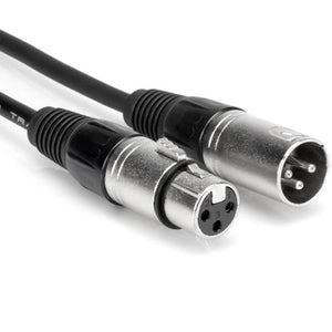 Hosa DMX-305 DMX512 Lighting Cable, XLR3M to XLR3F, 5 ft-Easy Music Center